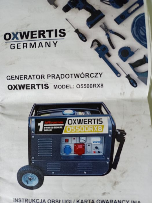 Agregat prądotwórczy 230/380V NOWY