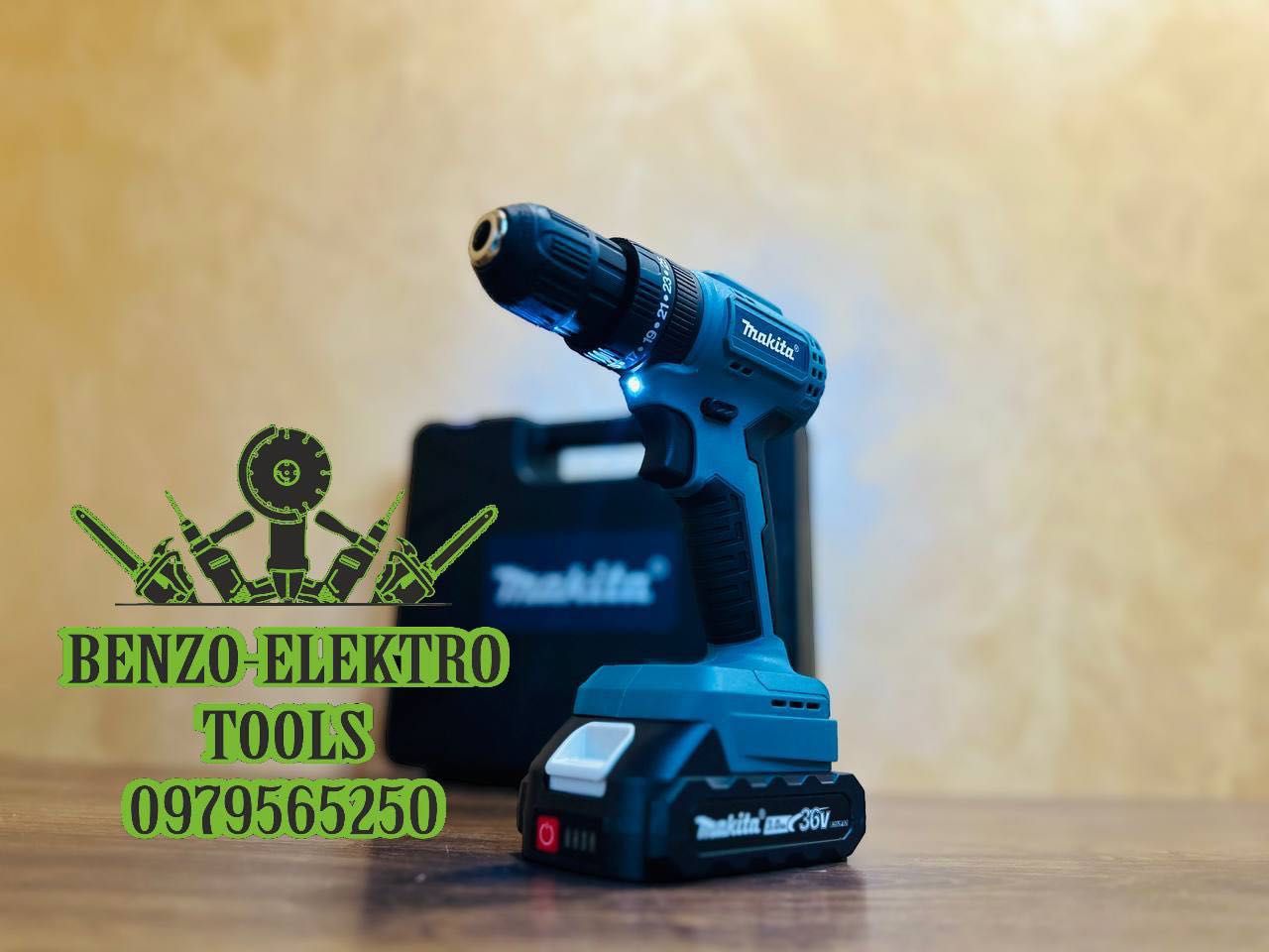 Акумуляторний Шуруповерт Makita DDF483BL + удар Безщітковий 36V 3A