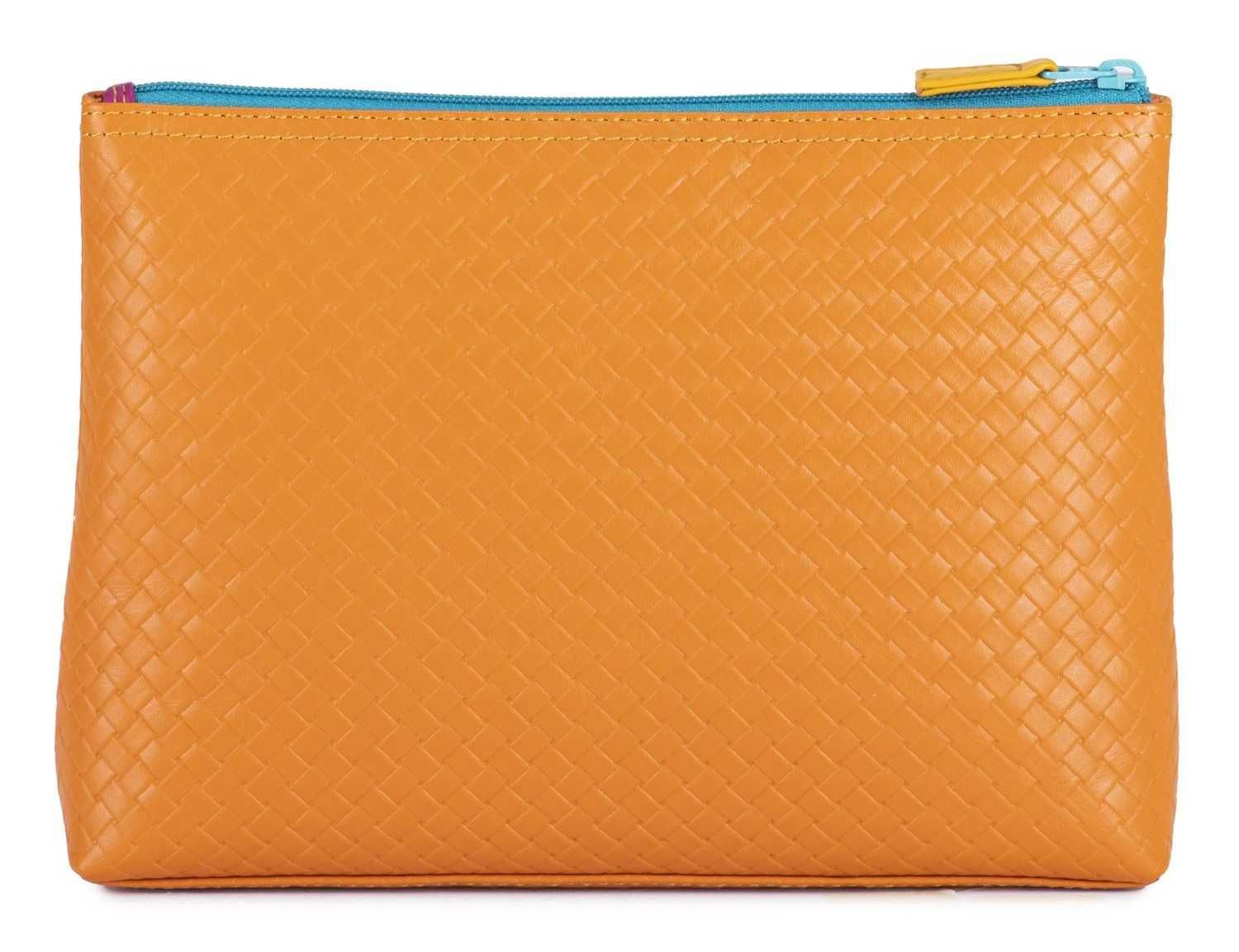 Necessaire de maquilhagem, em pele da MYWALIT, na cor Copacabana