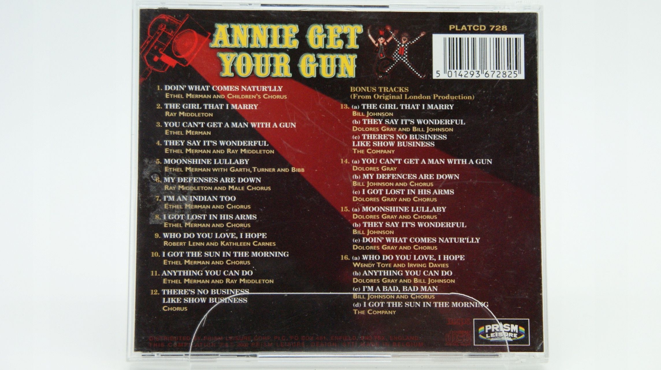 Cd - Various - Annie Get Your Gun