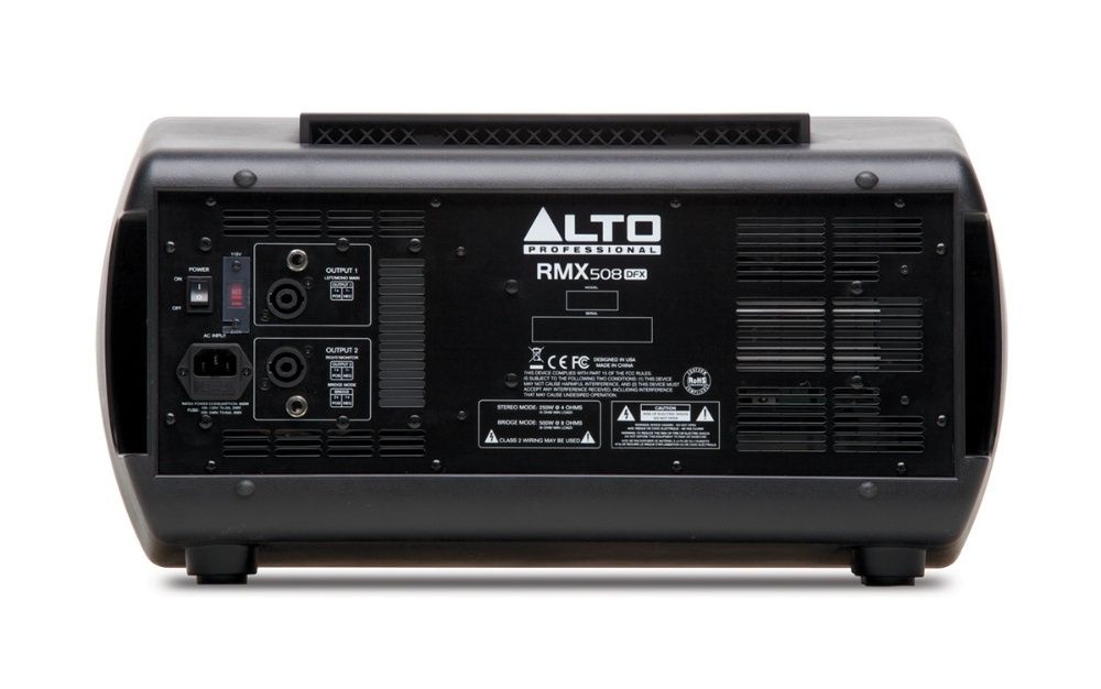 Alto Professional RMX 508FX - Mesa de Som Amplificada 500W