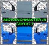 Двері Дверь Передняя Боковая сдвижная Рено Master Movano Nissan NV400