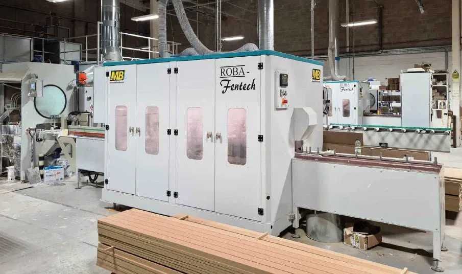 Szlifierka profili CNC - MB | okna | drzwi | listwy | ramy | płoty