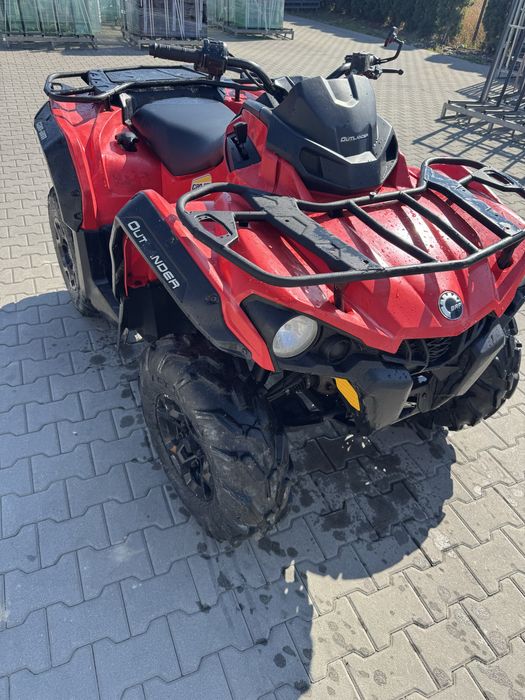 Can am 450 outlander 2017r zamiana