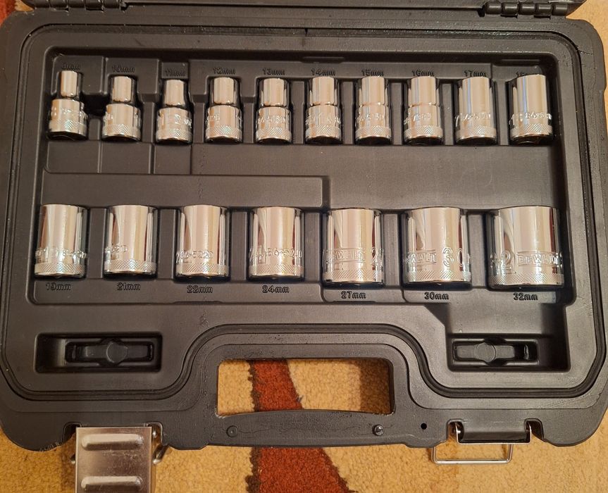 Zestaw kluczy nasadowych DeWald