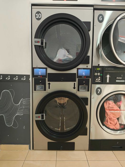 Secadora industrial dupla