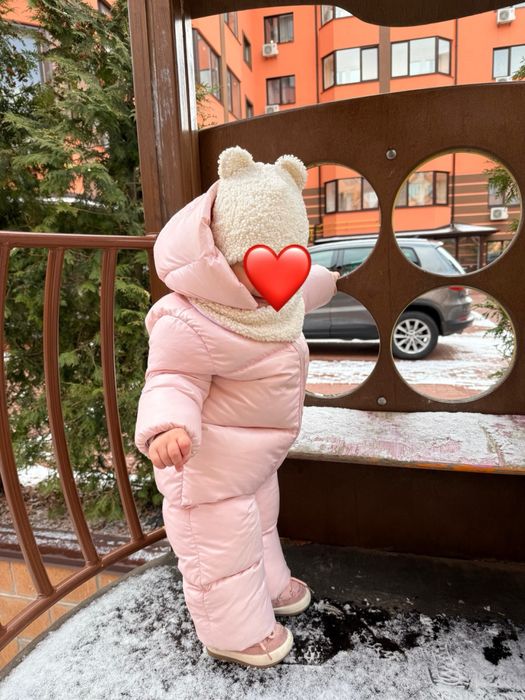 Зимовий комбінезон пуховий на дівчинку Polo RL