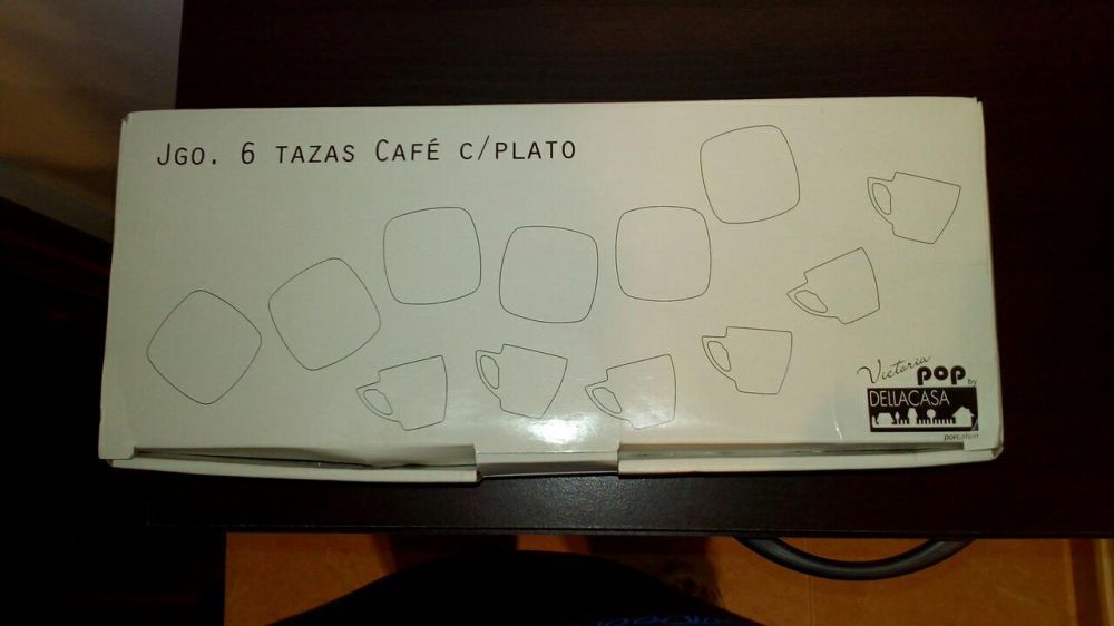 6 Chávenas de café