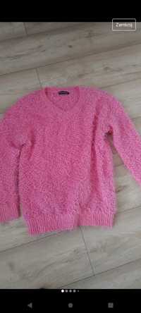 Różowy milutki sweterek metrolive M/L