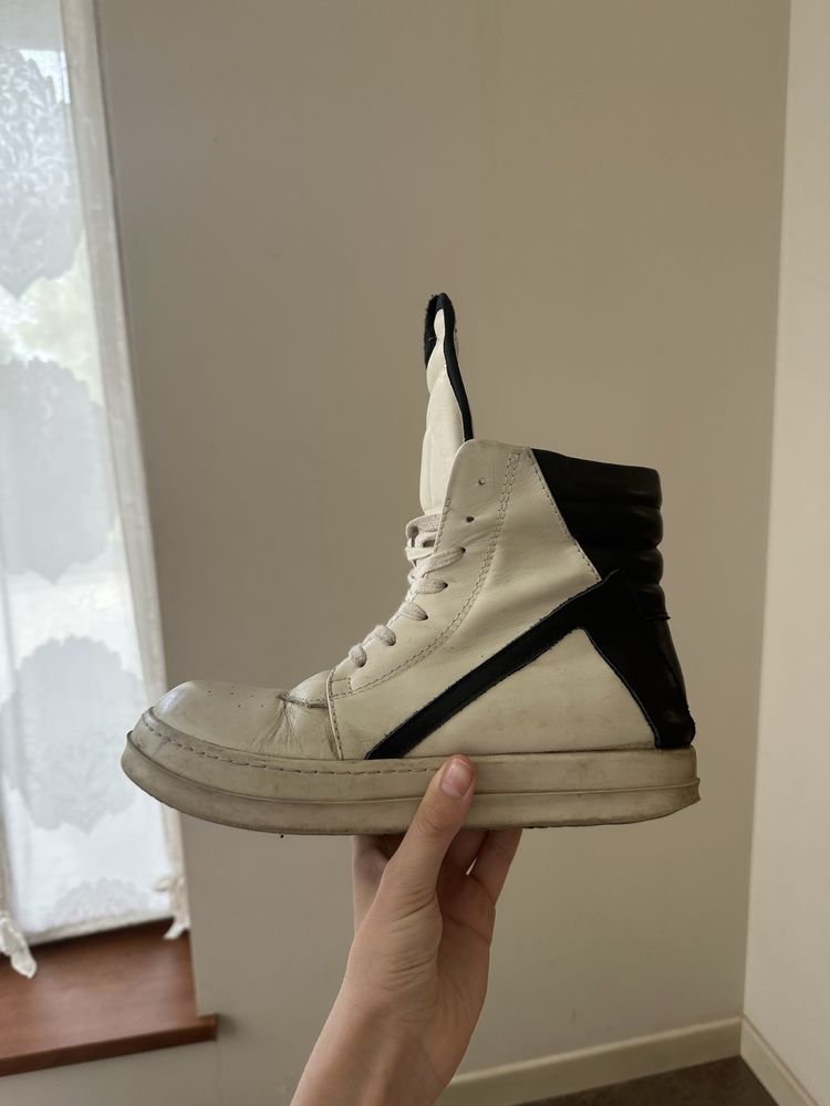 Rick Owens Geobasket white