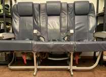 Cadeira tripla avião - Airbus 320 TAP