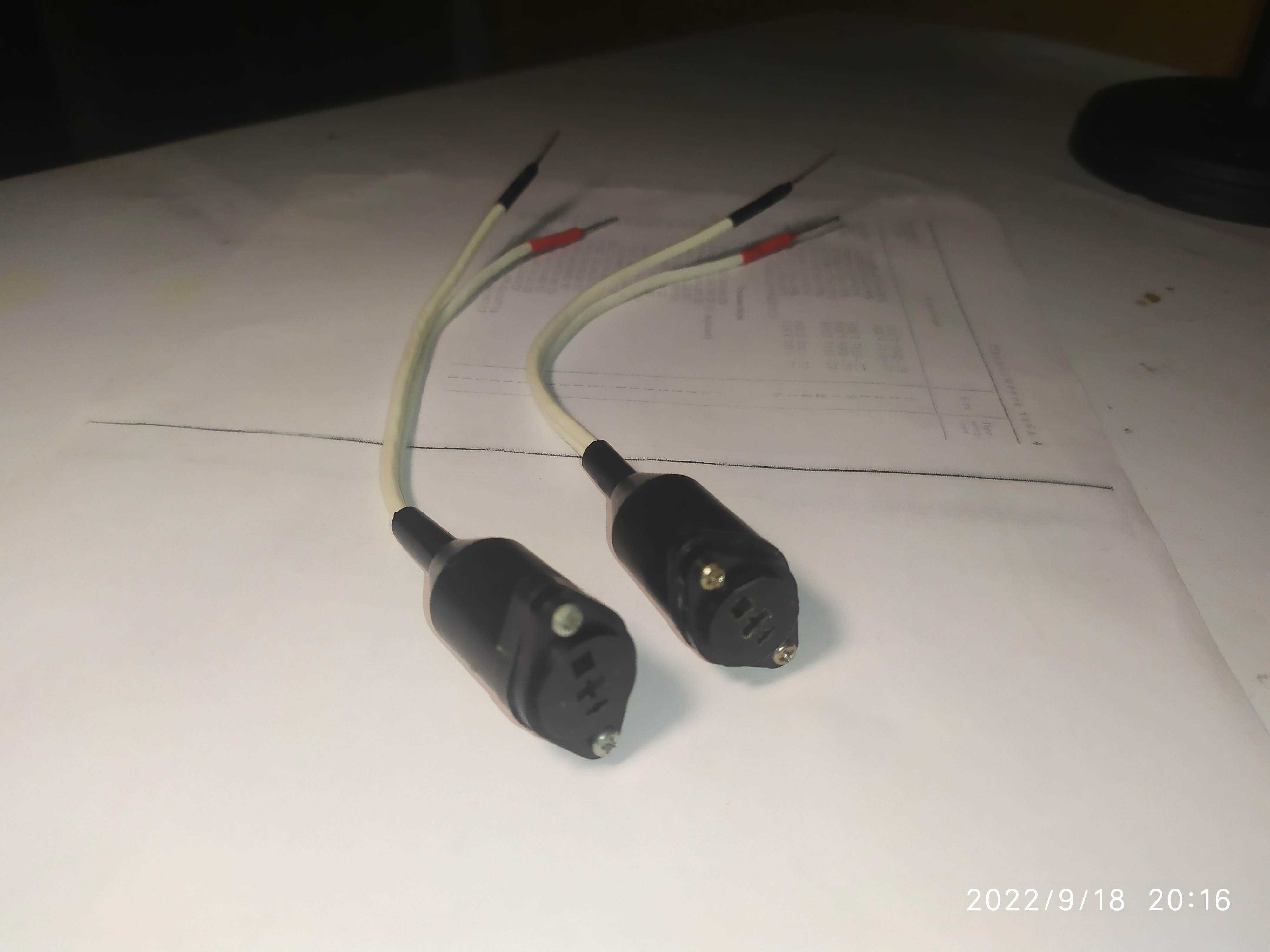 Новые акустические межблочные кабели точка- тире din5 jack переходники