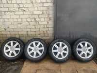 Диски R16 6.5Jx16H2 ET50 5x112 с резиной Bridgestone 205/60/R16