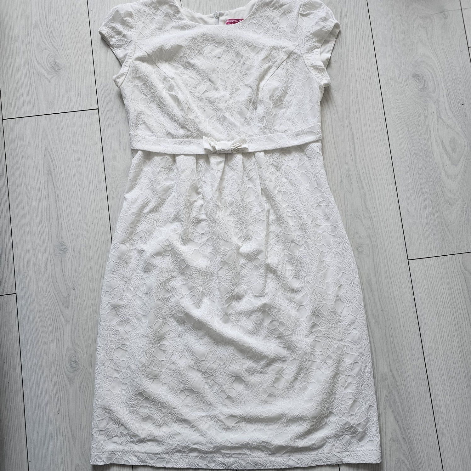 Sukienka ciążowa happymum rozmiar m biała