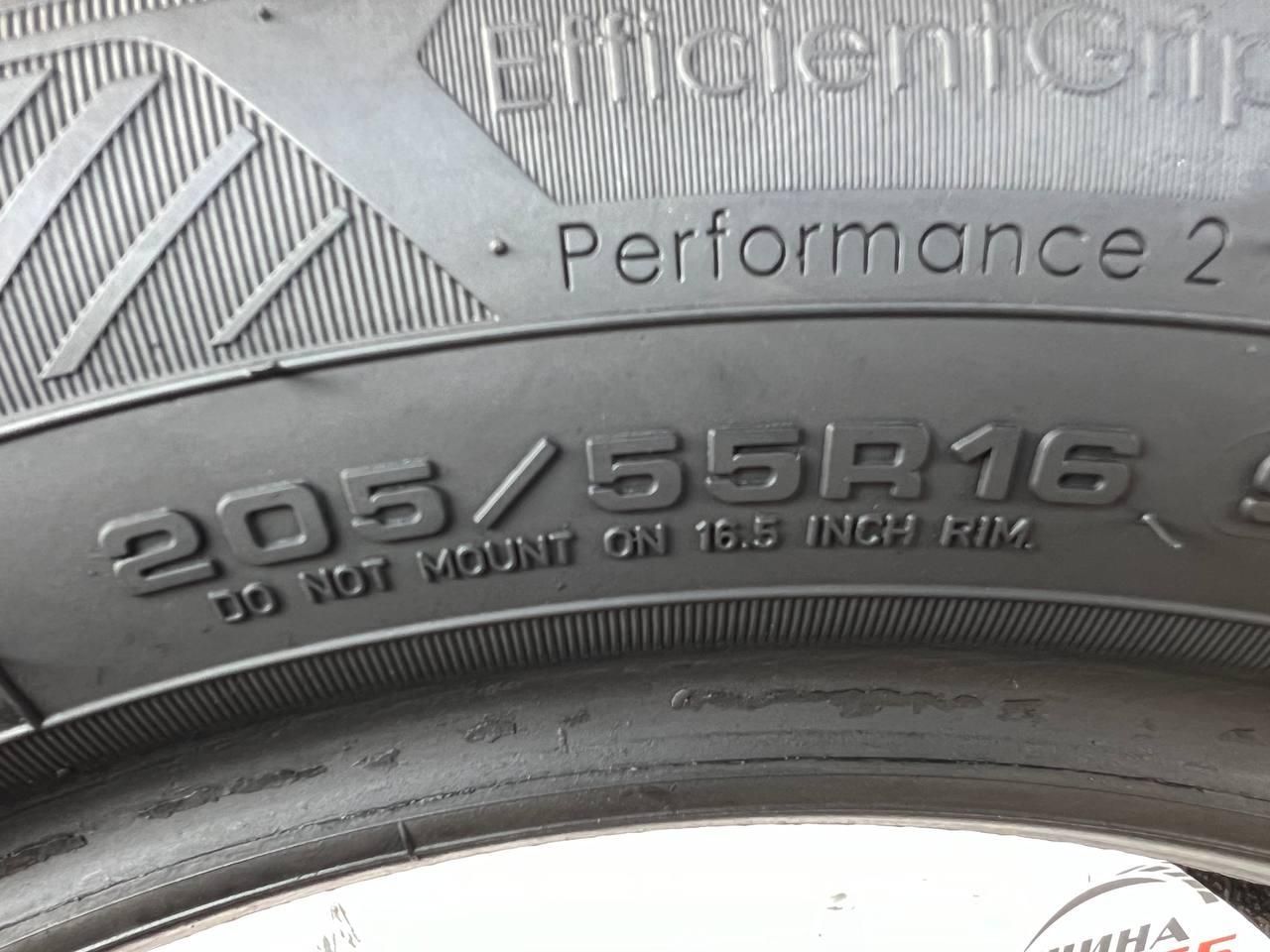 шини бу літо 205/55 r16 goodyear efficientgrip performance 2 5mm