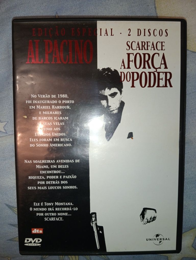 Scarface com Al Pacino 2 dvds