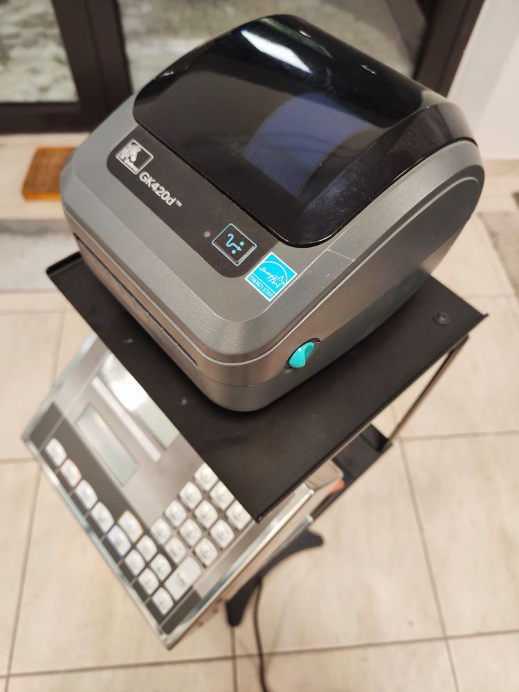 Waga najazdowa AXIS 4BA600NA-A+ (miernik, drukarka, statyw, szalka)