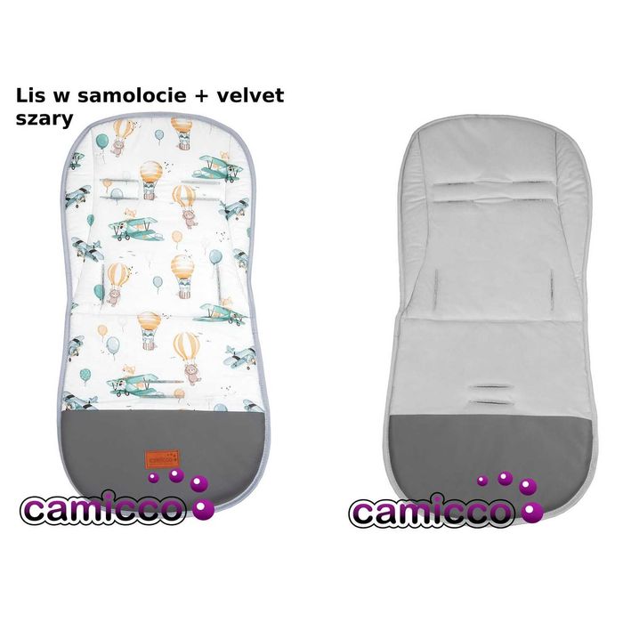 Wkładka TOBI DWUSTRONNA do wózka SPACERÓWKI wkładki wózków