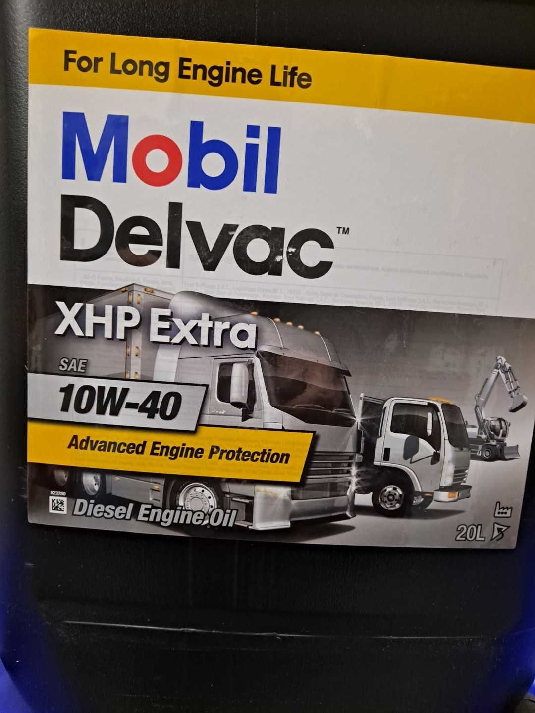 olej MOBIL DELVAC 10w40 xhp extra 20L.