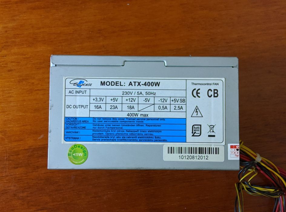 Блок живлення 400w Eurocase