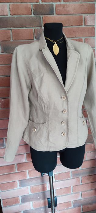 Marynarka, żakiet z lnu roz L/xl