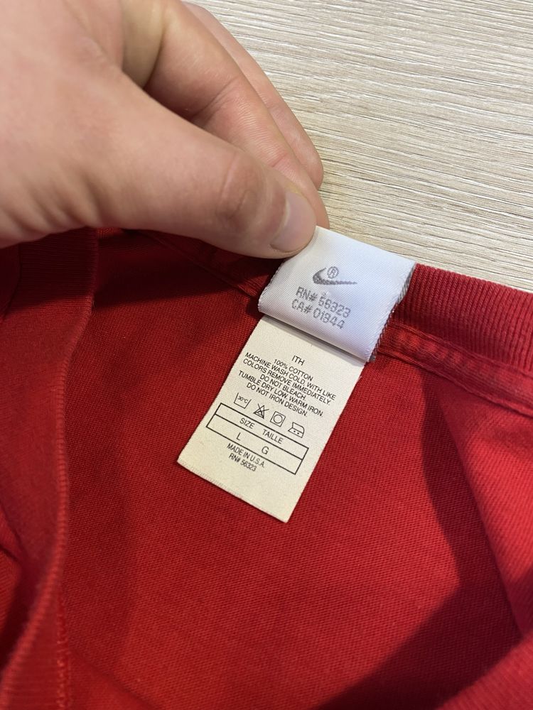 Винтажная футболка Nike made in USA Jordan (оригинал)