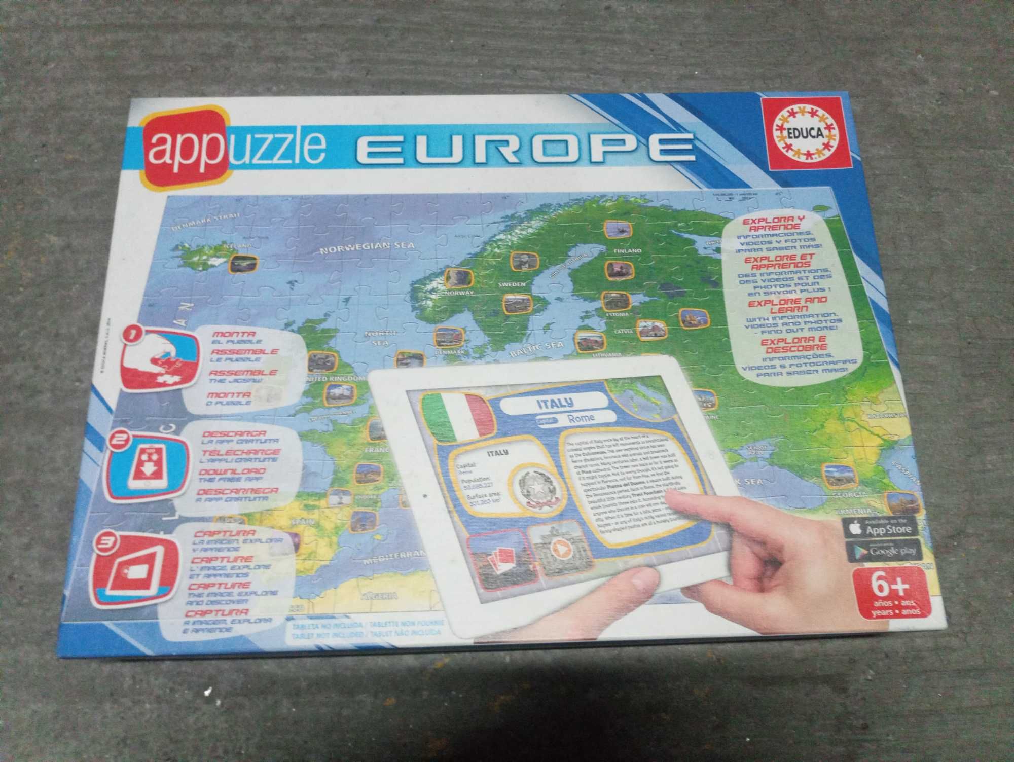 Appuzzle Europe - Educa