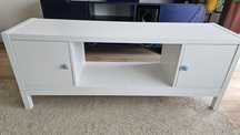 Regał/Szafka RTV 147x37x59 wys na metalowym stelażu (IKEA Kallax)