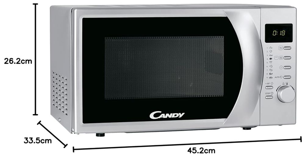 CANDY CMG2071DS Kuchenka mikrofalowa z grillem 20L 700 W/Gril: 900 W