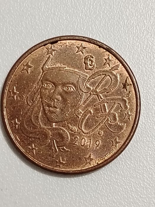 5 cêntimos de França de 2019