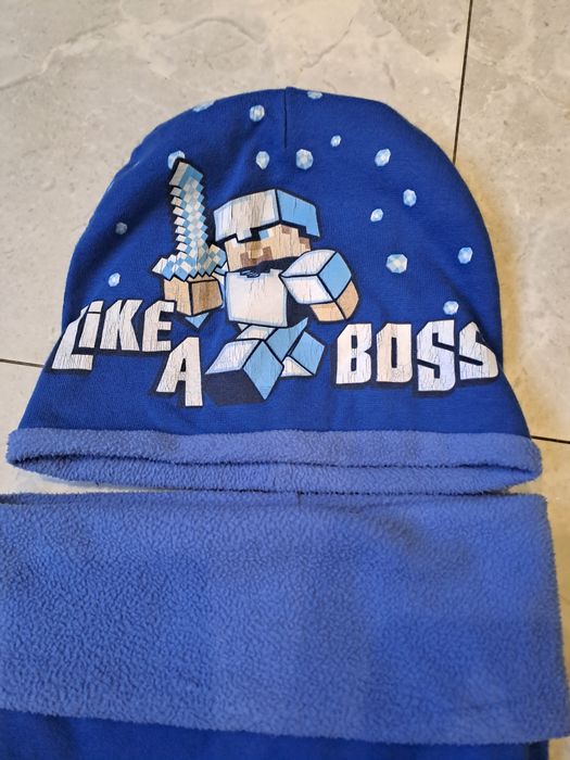 Czapka i komin Minecraft