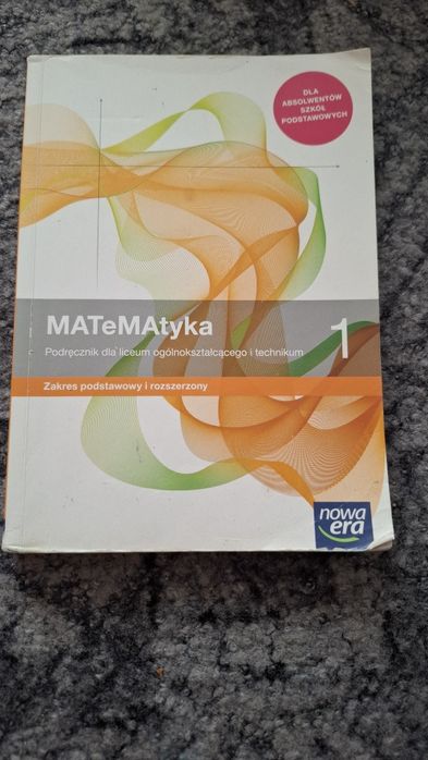 Matematyka 1 zakres podstawowy i rozszerzony