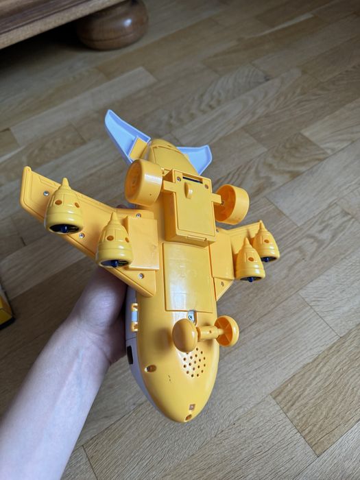 Літак Вантажний звук, підсвічування, парогенератор, інерція