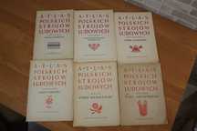 Atlas polskich strojów ludowych - 6 sztuk