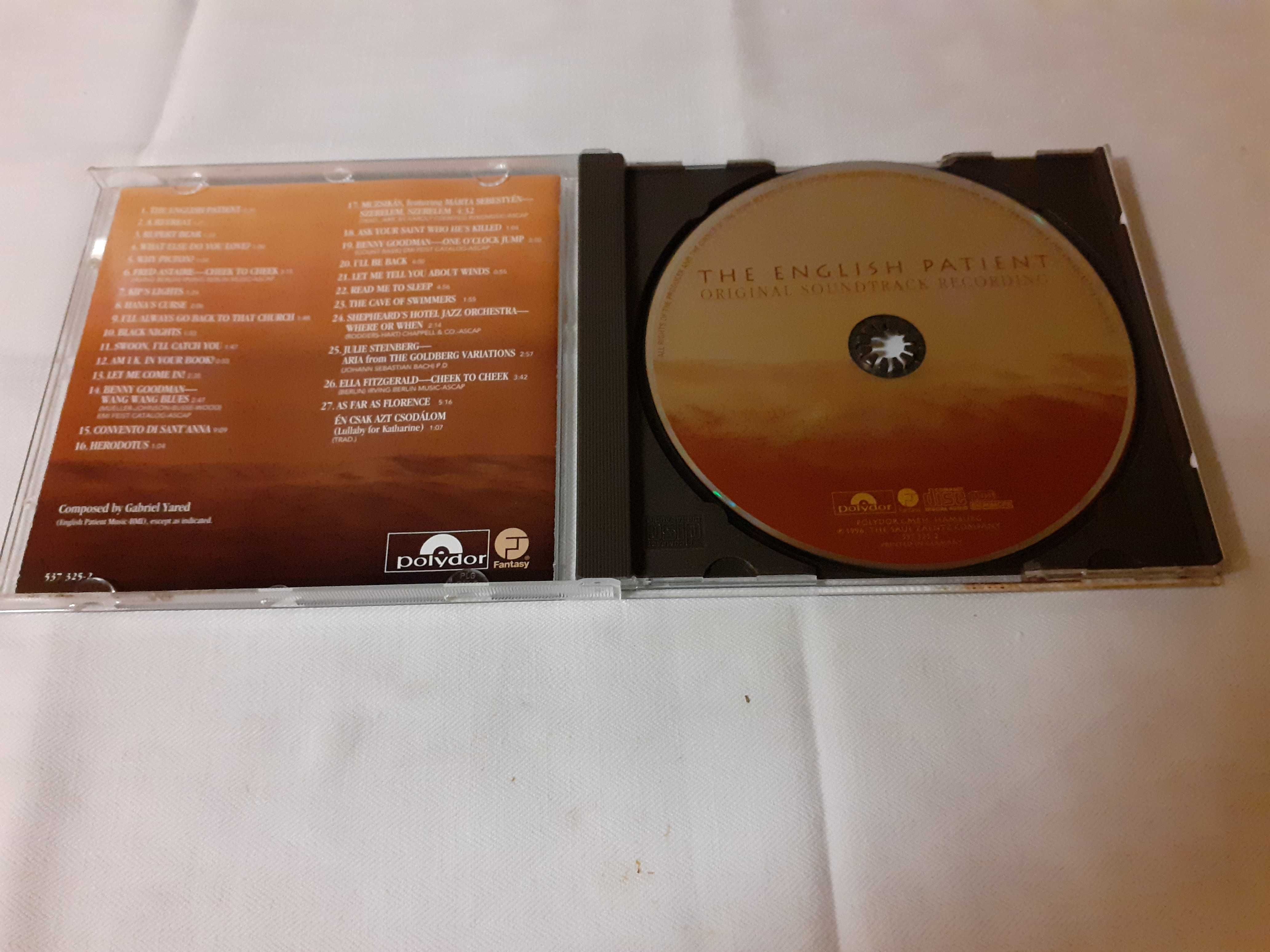 CD  The English Patient  Banda Sonora