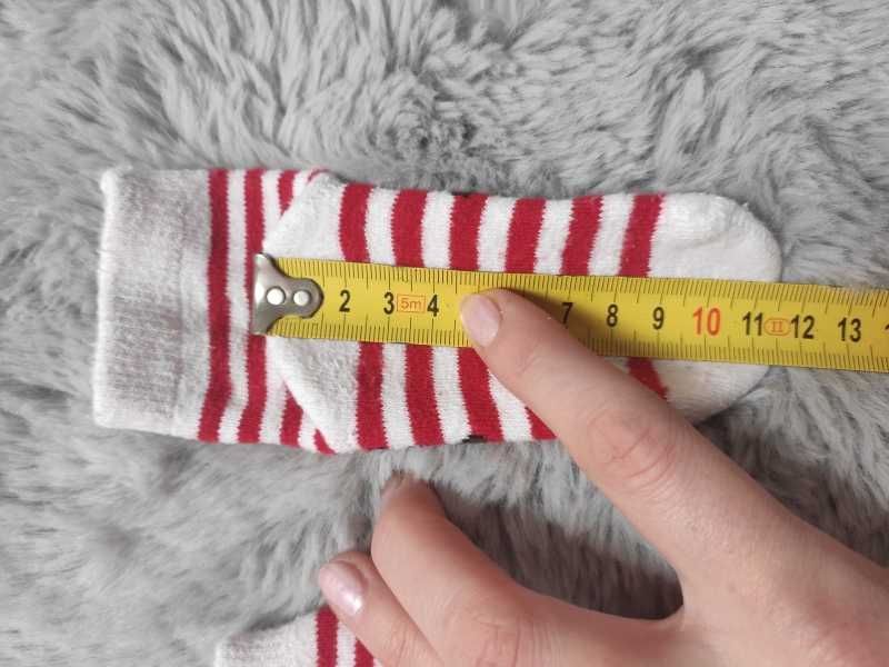 2 x świąteczne skarpetki na święta RENIFER i MIKOŁAJ