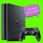 PS4 Slim 500GB. Sony Playstation original. Наложка. Гарантія