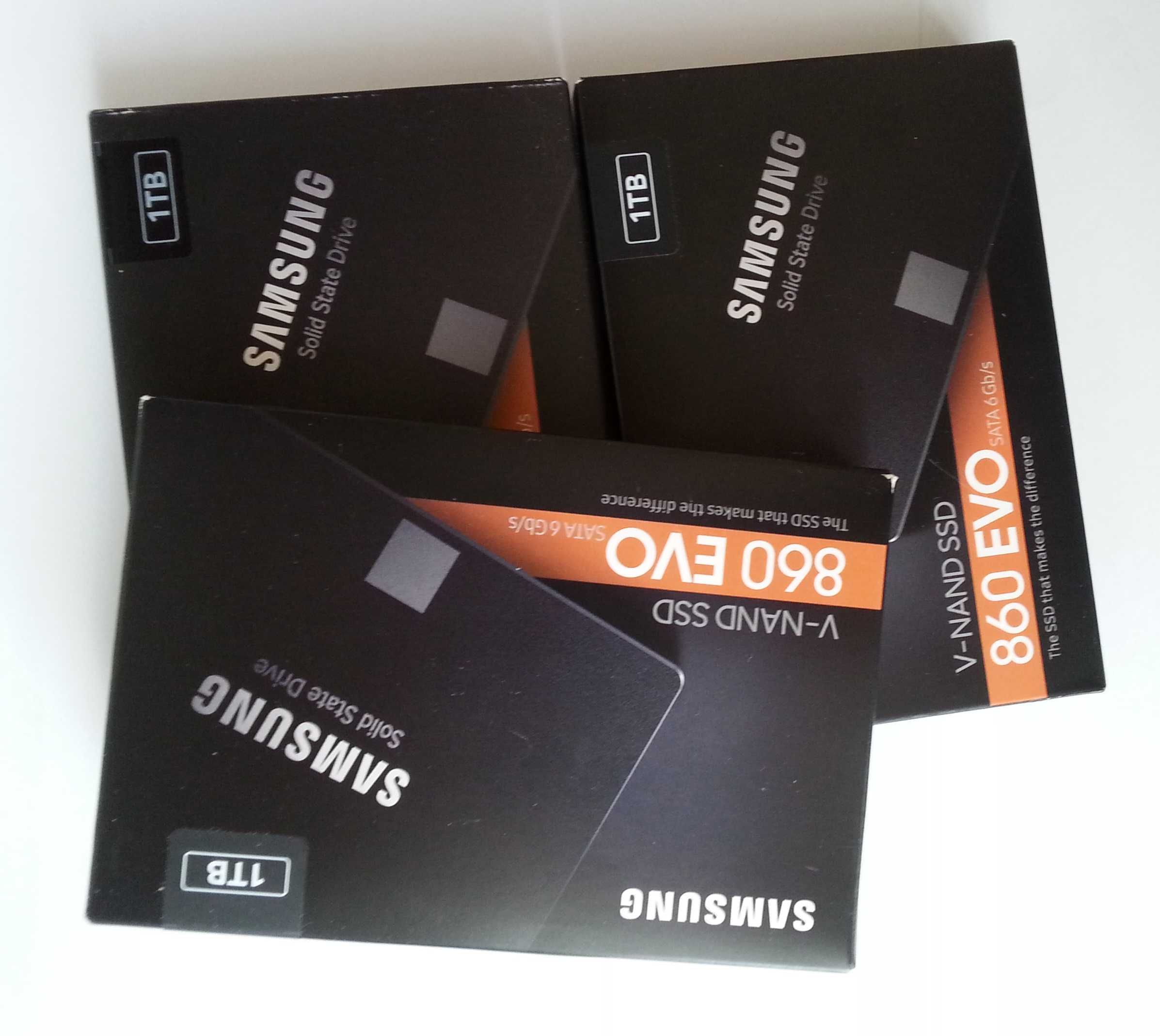 Nowy,zapakowany, gw.Samsung 860 evo- 1TB -dysk ssd.Polecam inne modele