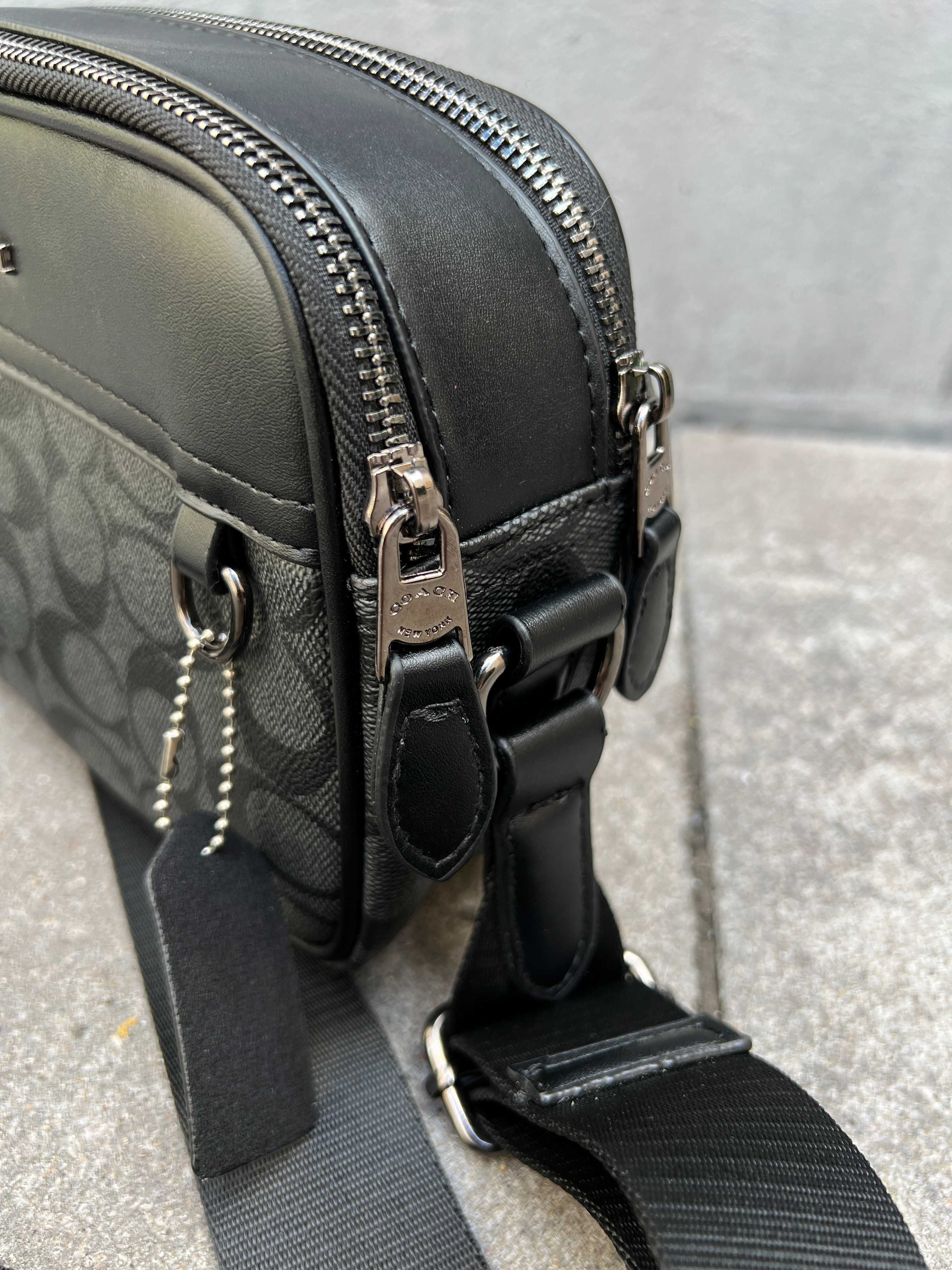 Сумка Coach чоловіча через плече