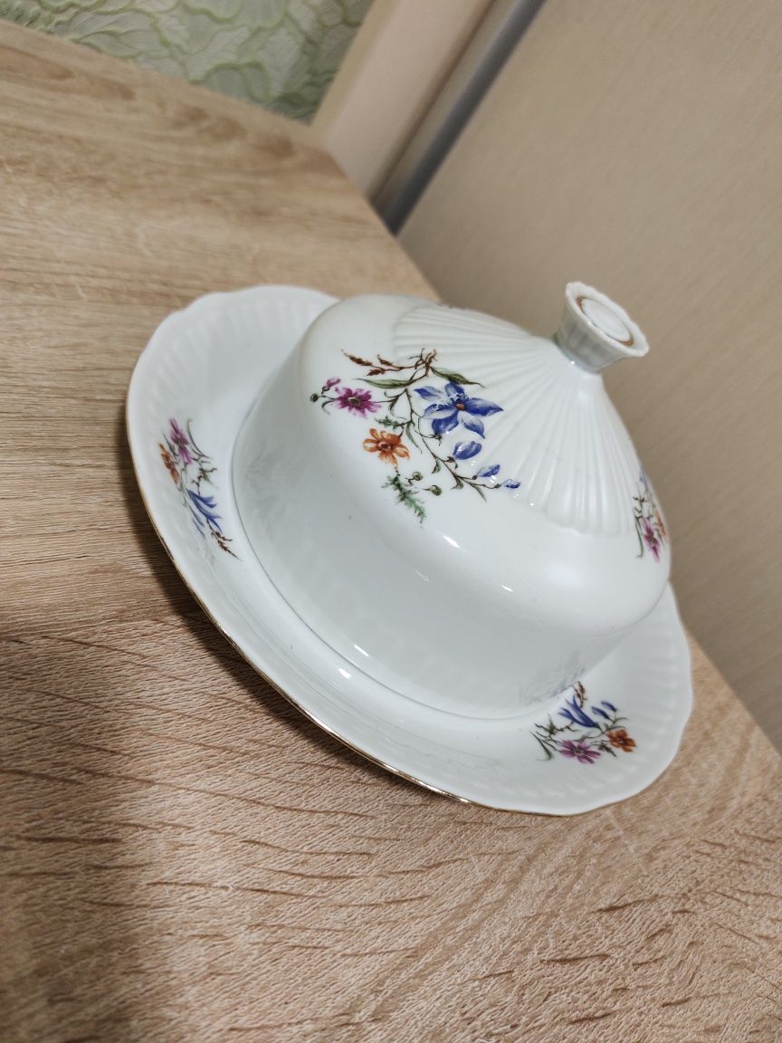 Масленица маслёнка фарфор ссср