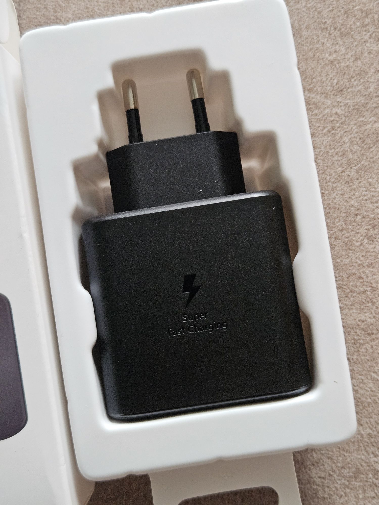 Nowa i oryginalna super szybka ładowarka SAMSUNG 45W QC 3.0 USB-C