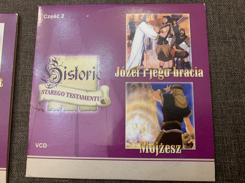 Filmy z serii Historie Starego Testamentu VCD