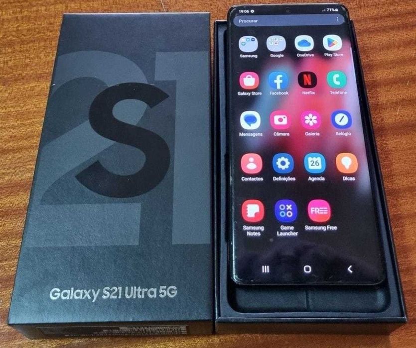 Samsung S21 ULTRA 12/256gb como novo desbloqueado