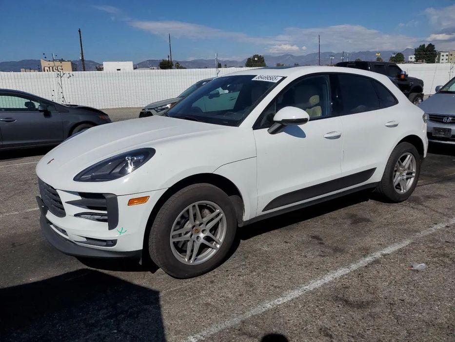 Porsche Macan Niski Przebieg, Zadbany, Kosmetycznie Uszkodzony, Bogate Wyposażenie !