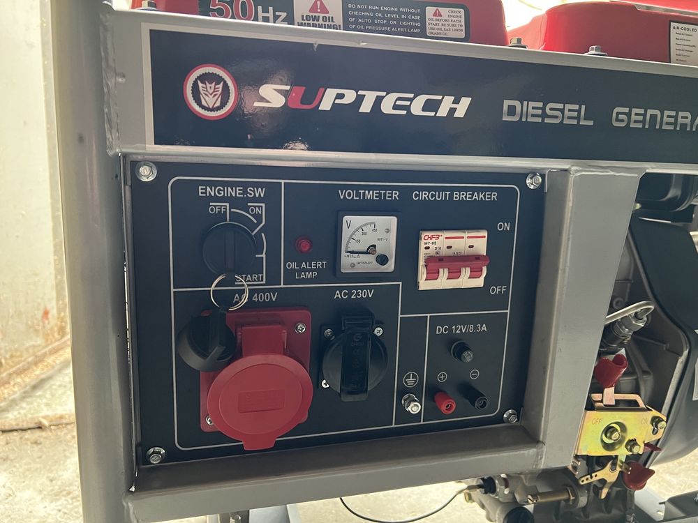 Дизельний генератор Suptech 7500TE 6кВт