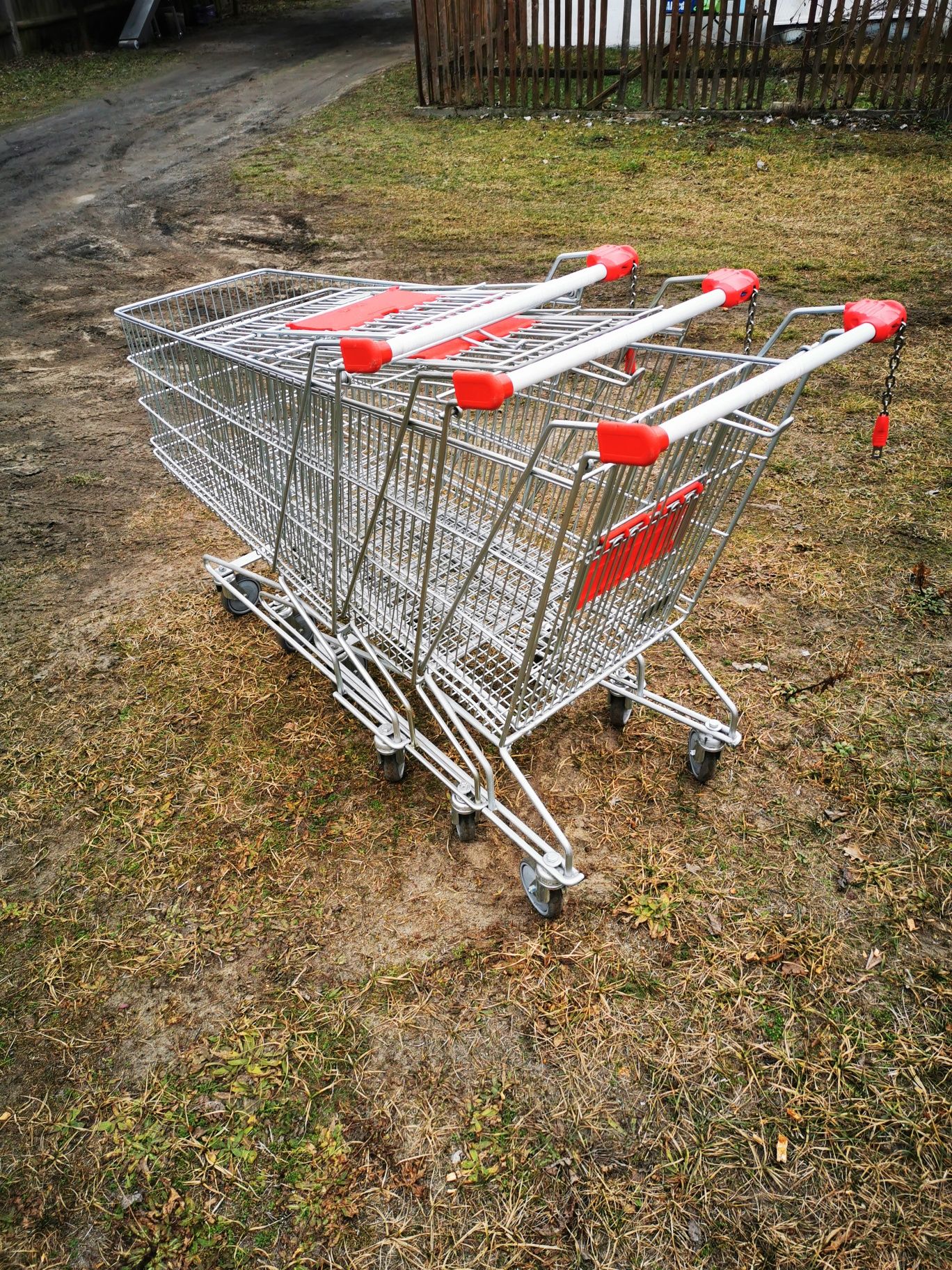 Wózek sklepowy marketowy