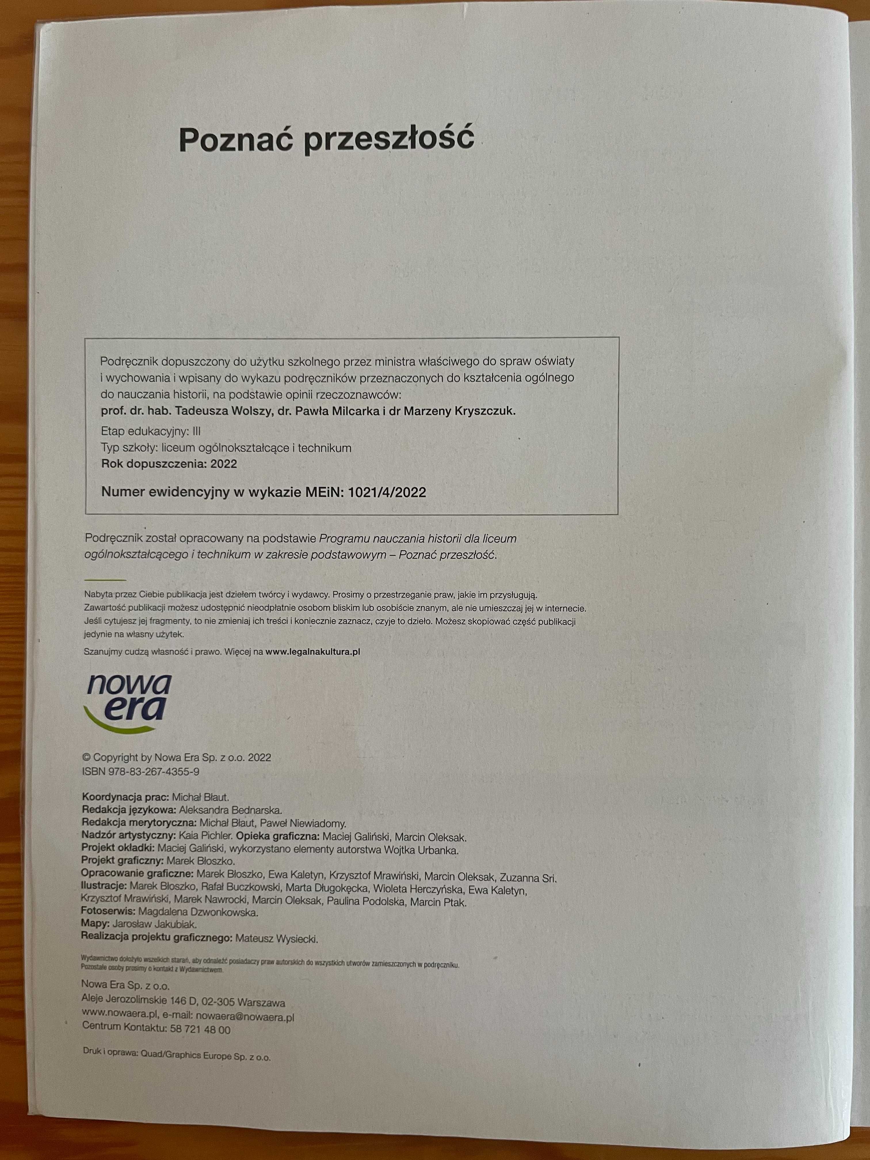 Poznać przeszłość 4 Zakres podstawowy