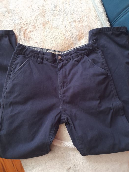 Spodnie proste eleganckie slim