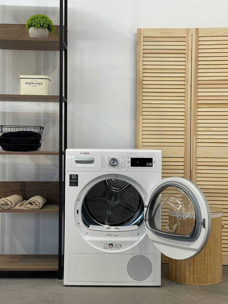 ТОПОВА СУШКА Сушильна машина BOSCH WTW875W0 AutoDry Бош тепловий насос