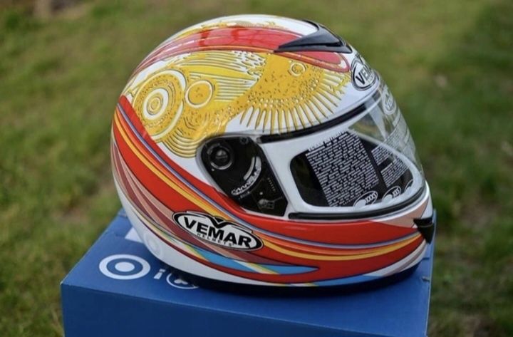 Kask motocyklowy pełny motor skuter quad
